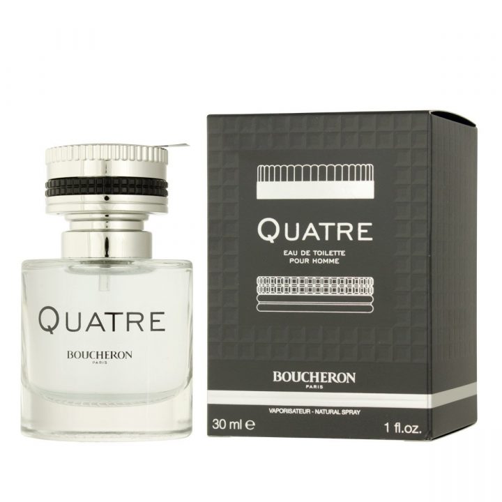 Boucheron Quatre Pour Homme Eau De Toilette 30Ml Edt Spray tout Meilleur Eau De Toilette Pour Homme