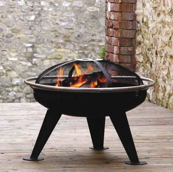 Braséro Urban 880 Hotspot, Brasero, Cheminée Extérieure avec Cheminée Barbecue Exterieur