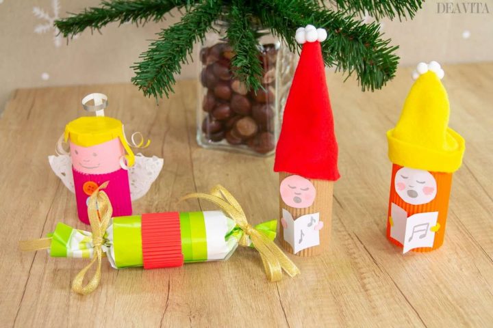 Bricolage De Noël Avec Rouleau Papier Toilette En 7 pour Bricolage Avec Des Rouleaux De Papier Toilette