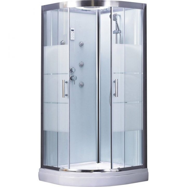 Cabine De Douche 1/4 De Cercle Optima2 90X90 Cm Blanche avec Cabine De Douche Leroy Merlin 80X80