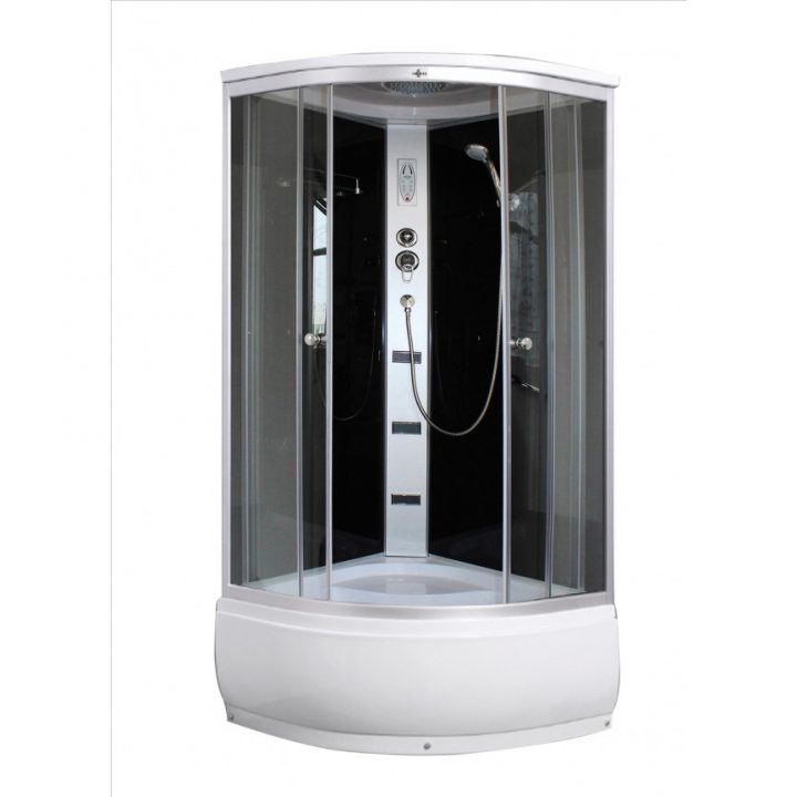 Cabine De Douche Cartrex 90*90*210 Cm – Cabine De Douche intérieur Douche Avec Radio Intégrée