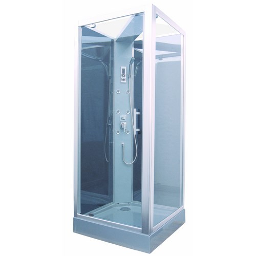 Cabine De Douche Intégrale 80X80 – Equipement De Salle De avec Cabine De Douche Intégrale 80X80