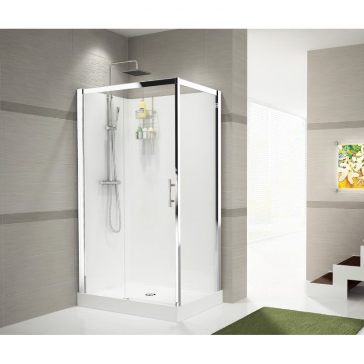 Cabine De Douche Porte Coulissante Verdi 120 Alustar concernant Cabine De Douche Discount Promotion