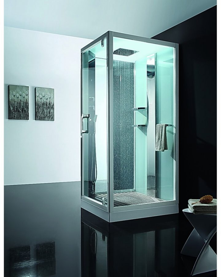 Cabine Douche Hammam Pas Cher Focus Design Luxe 100 X 100 encequiconcerne Cabine De Douche 80X80 Pas Cher