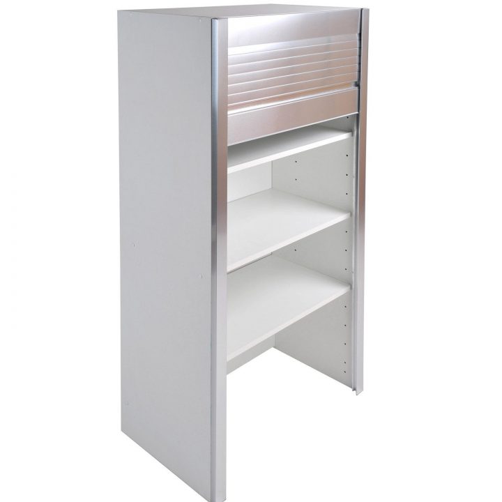 Caisson De Cuisine Haut Bf60 Delinia Blanc L.60 X H.126 X tout Rideau Pour Meuble De Cuisine Ouvert