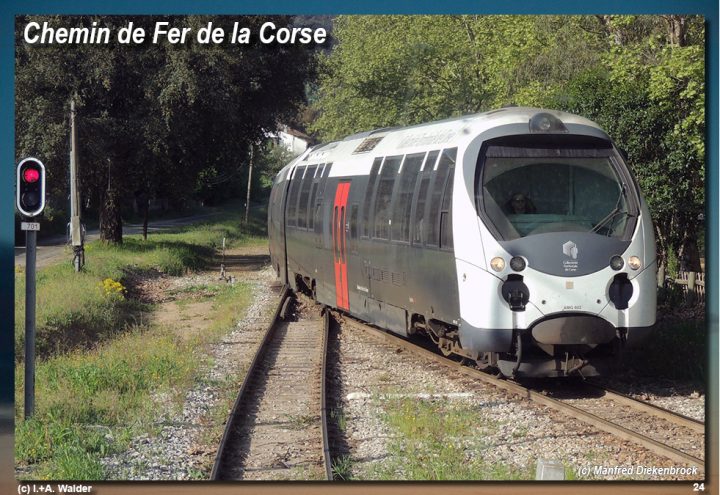 – Chemin De Fer De La Corse*** Eisenbahnmagazin serapportantà Chemin De Fer Corse