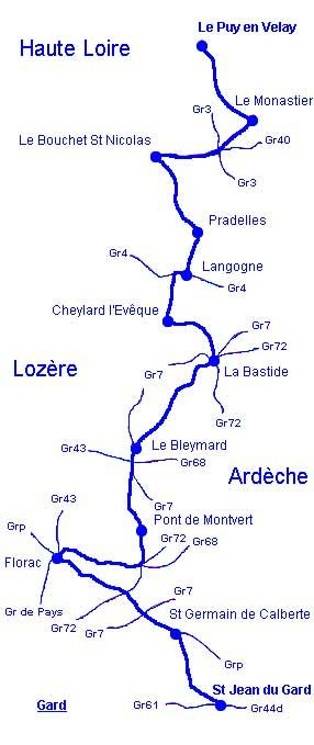 Chemin Stevenson Gr70 (Avec Images) | Randonnée Montagne avec Chemin De Stevenson Distance