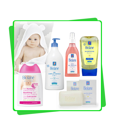 Coffret Bébé Shampooing + Gel + Savon + Eau De Toilette pour Eau De Toilette Bebe