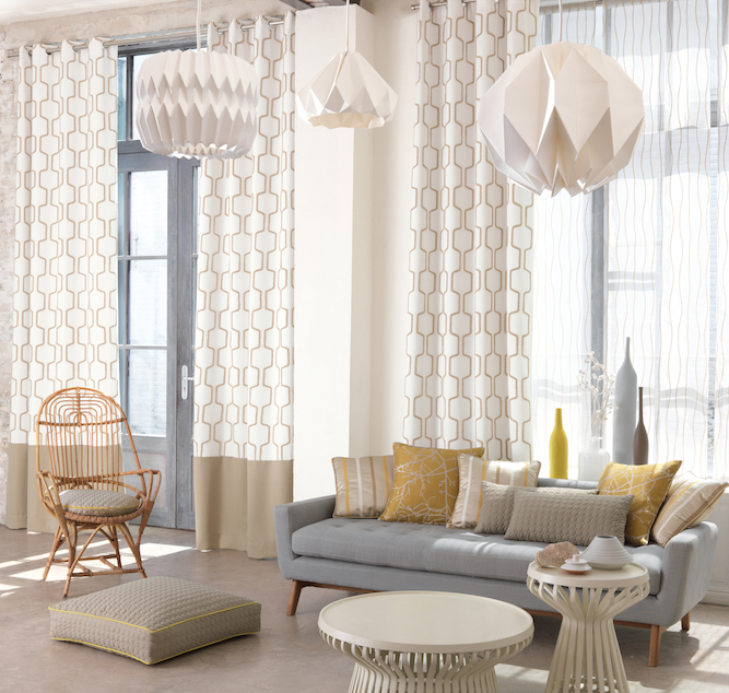 Collection Stockholm. Influences Scandinaves, Design encequiconcerne Rideau Motif Scandinave