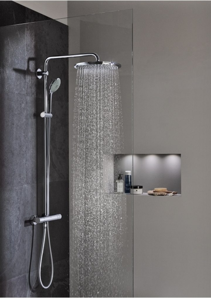 Colonne De Douche Euphoria Xxl 310 Grohe*Sanitaire.fr encequiconcerne Montage Colonne De Douche