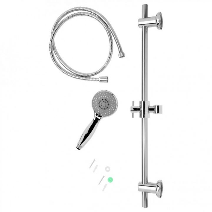 Colonne De Douche "Premium" Inox 70Cm concernant Canne De Douche