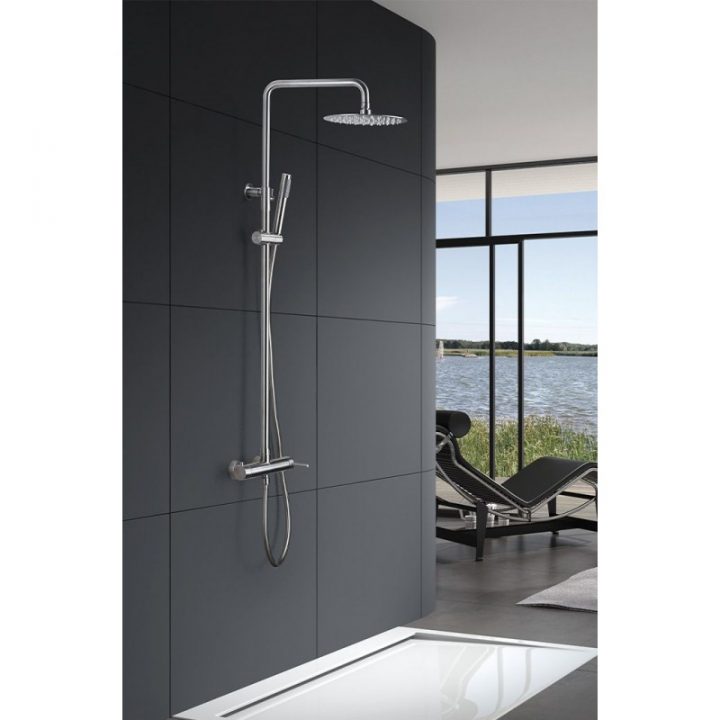 Colonne De Douche "Sotchi" Chrome – Livraison Gratuite intérieur Colonne De Douche Extensible