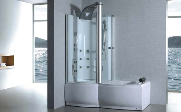 Combiné Baignoire Douche : Un 2 En 1 Pratique Et Esthétique intérieur Combine Bain Douche