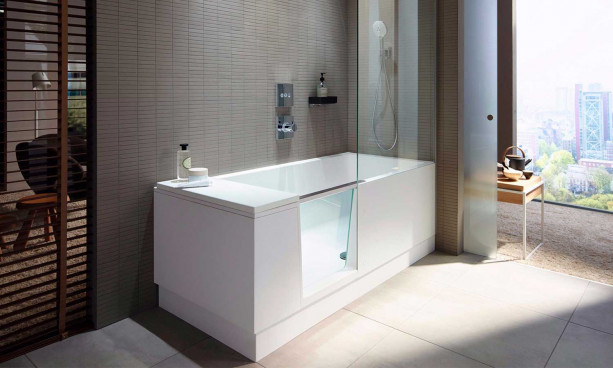 Combiné Bain-Douche Duravit Shower & Bath | Espace Aubade tout Baignoire Balneo Et Douche