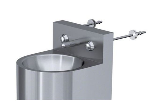 Combiné Inox : Lavabo, Wc, Porte Papier Toilette – Axeuro intérieur La Toilette Au Lavabo