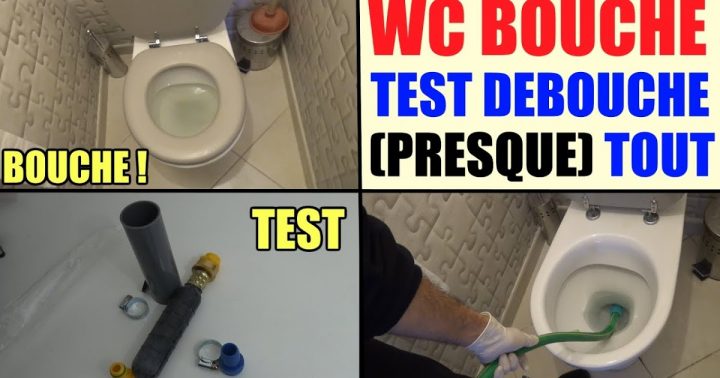 Comment Déboucher Des Toilettes Avec Du Destop concernant Déboucher Toilette