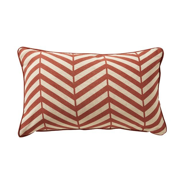 Coussin Zag Orange 30 X 50 Cm | Castorama, Rideaux pour Rideaux Castorama Voilage