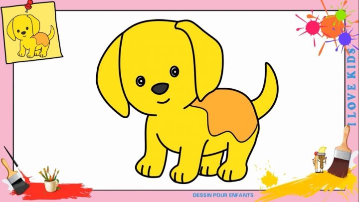 Dessin Chien Kawaii Facile – Comment Dessiner Un Chien intérieur Comment Toiletter Un Chien