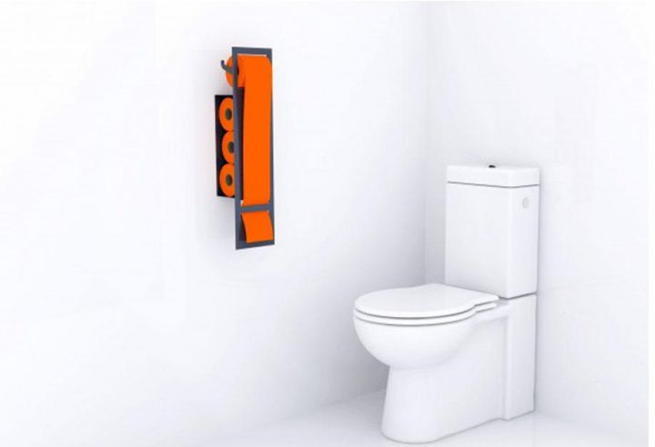 Distributeur De Papier Toilette 1 Rouleau De Marilème 15 X avec Dévidoir Papier Toilette