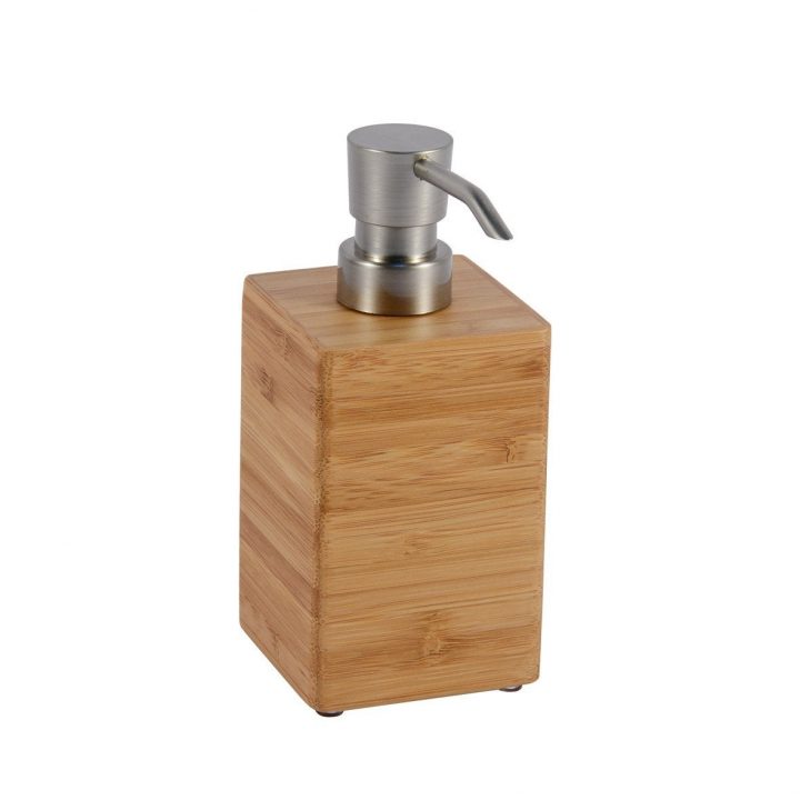 Distributeur De Savon Bambou Bambou, Bois | Leroy Merlin tout Serveur De Douche