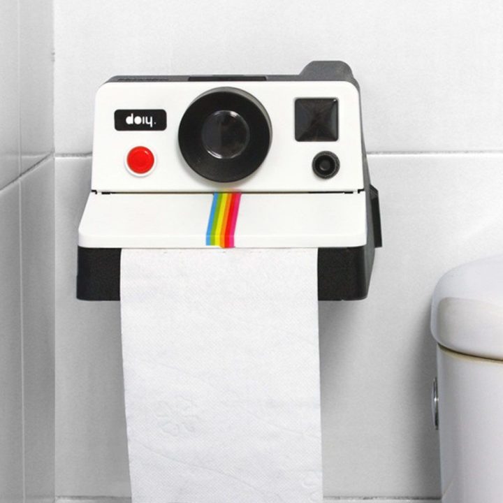 Distributeur Papier Toilette Polaroïd À 18,95 dedans Distributeur De Papier Toilette Original