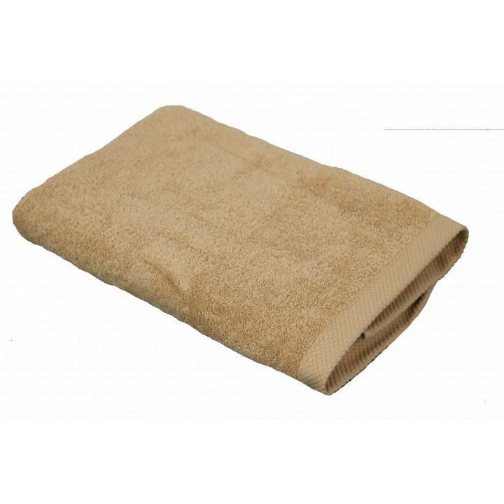 Drap De Douche 70X140 Beige Douceur 600Gr dedans Drap De Douche Personnalisé