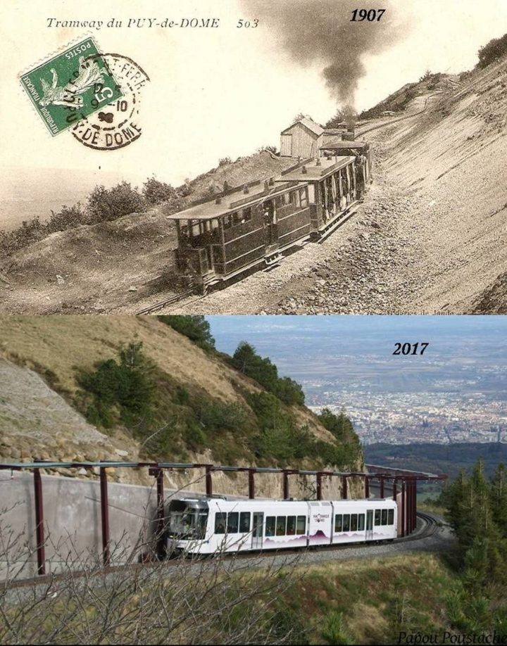 Du Tram Au Panoramique Au Puy De Dome | Paysage Auvergne dedans Chemin De Randonnée Puy De Dome