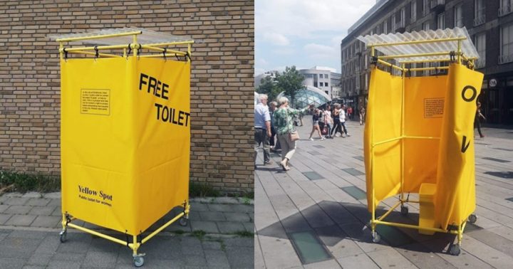 En Réaction À L'Absence De Toilettes Publiques Pour Femmes intérieur Femmes Aux Toilettes