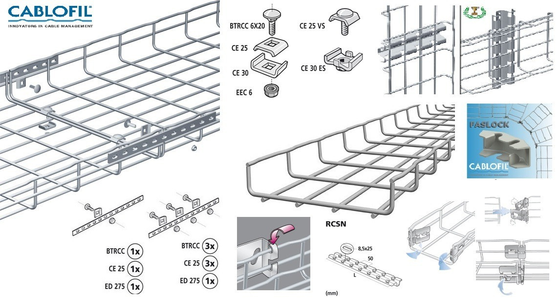 Escalerilla Cf54 54Mm/600Mm/3000Mm Marca Cablofil - Bs. 65 à Chemin De Cable Cablofil