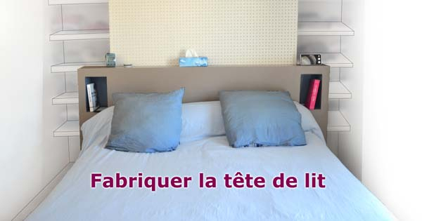 Fabriquer Un Dressing Sur Mesure tout Tete De Lit Avec Tringle A Rideau