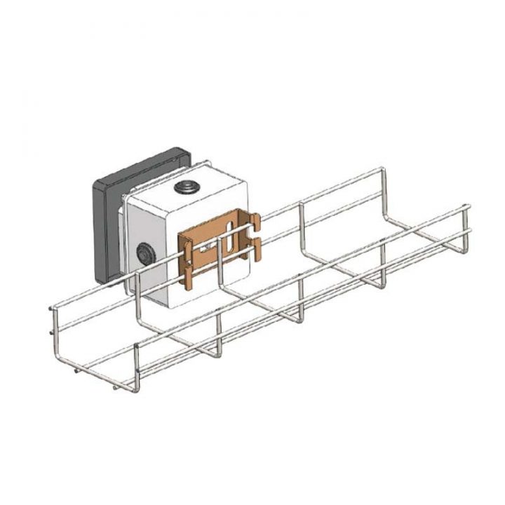 Fixation-Ob50L Accessoire De Supportage De Chemin De destiné Chemin De Cable Inox