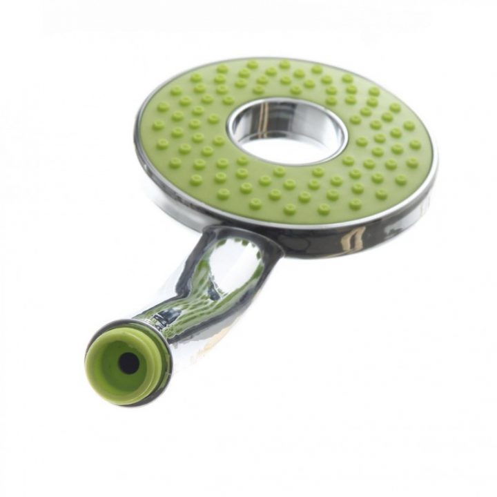 Flexible & Pommeau De Douche Inox 150Cm Vert destiné Canne De Douche