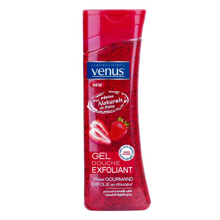 Gel Douche Exfoliant Pépins Naturels De Fraises (Plaisir dedans Fraise De Douche