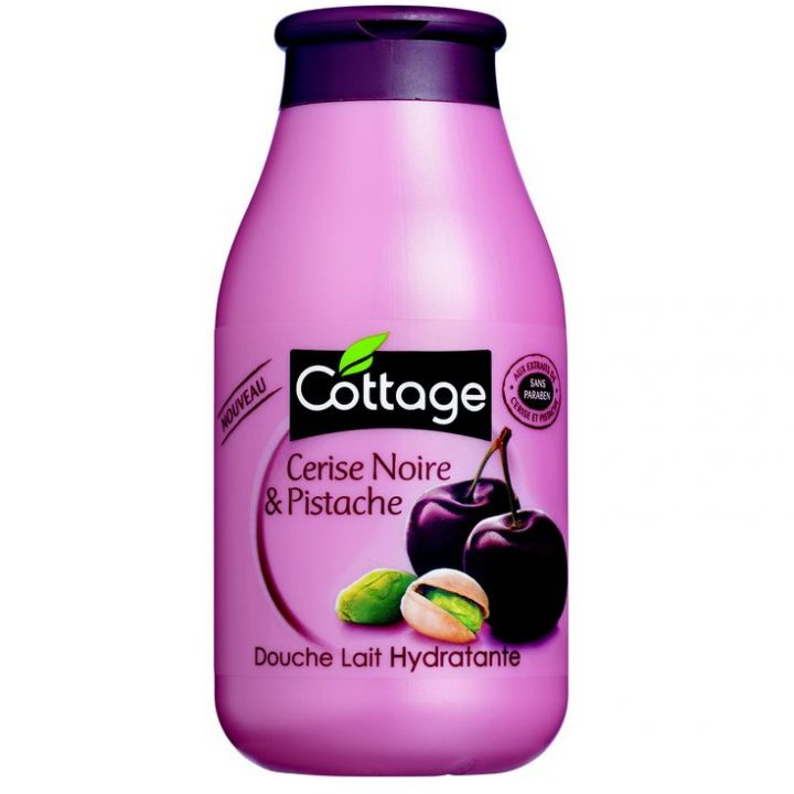 Gel Douche Hydratant Senteur Cerise Noire & Pistache concernant Cottage Gel Douche Prix