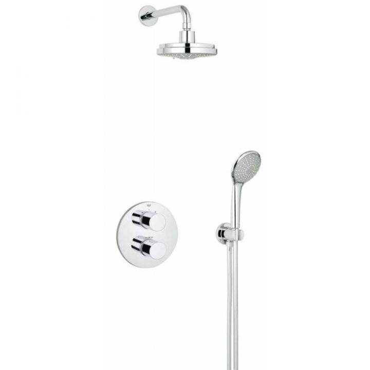 Grohe Grohtherm 3000 Cosmopolitan – Ensemble De Douche pour Kit Douche Grohe