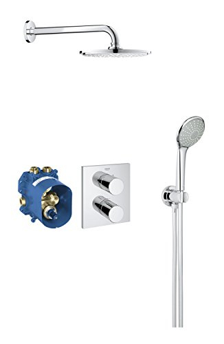 Grohe Kit De Douche Encastré Grohtherm 3000 34408000 pour Kit Douche Grohe