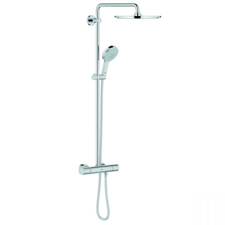 Grohe Rainshower Système De Douche Thermostatique Avec destiné Colonne De Douche Cascade Grohe