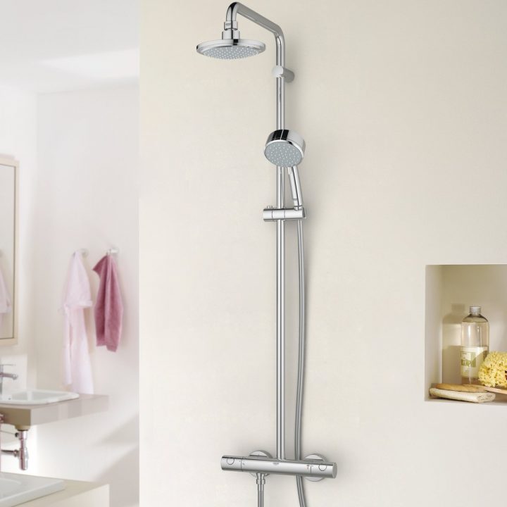 Grohe Tempesta Cosmopolitan Regendouche Met Hoofddouche En destiné Colonne De Douche Grohe New Tempesta Cosmopolitan