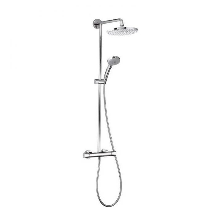 Hansgrohe Colonne De Douche Avec Robinet Mitigeur pour Colonne De Douche Avec Robinet Thermostatique