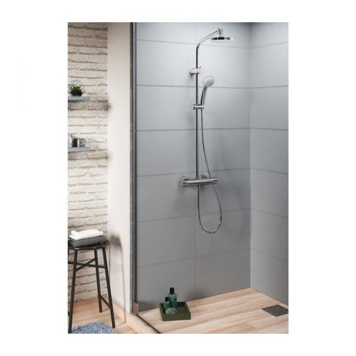 Hansgrohe Colonne De Douche Showerpipe Marin 160 Avec encequiconcerne Colonne De Douche Hansgrohe Croma 160