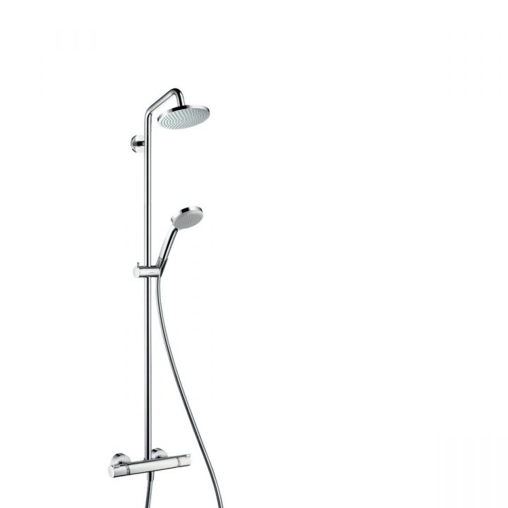 Hansgrohe Croma 160 Colonne De Douche Avec Robinet concernant Colonne De Douche Avec Robinet Thermostatique