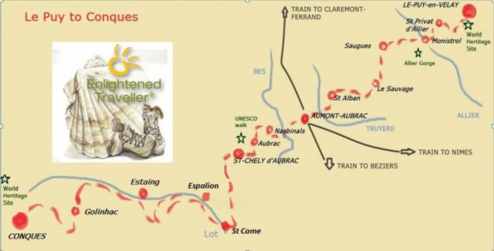 Hiking Le Puy To Conques – Le Puy Route In Comfort – The à Chemin De Compostelle Le Puy