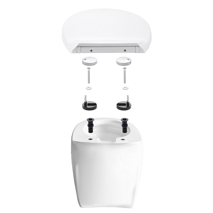 Homelody Abattants Wc Frein De Chute Lunette De Toilette intérieur Lunette Des Toilettes