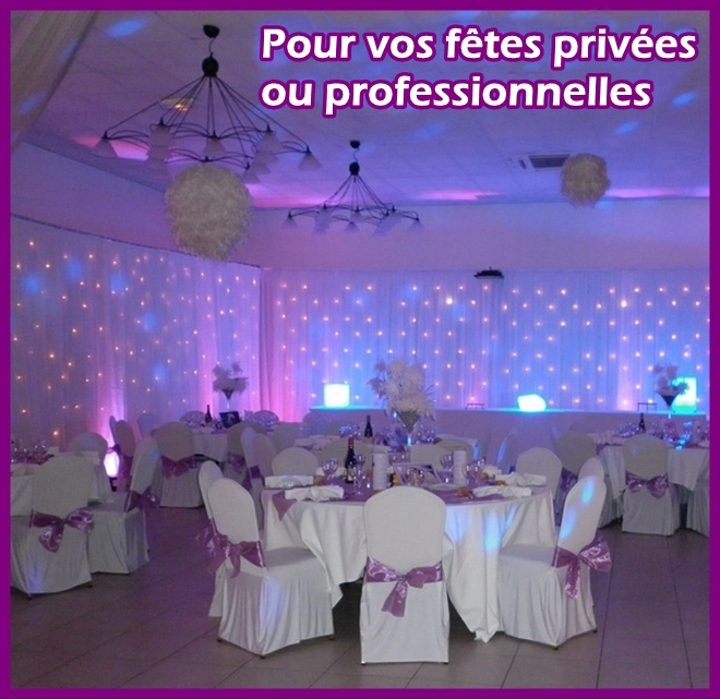 Kanjy Event Montpellier Bubble Foot: Location De Materiels avec Rideau Lumineux Led Mariage