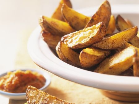 kartoffel wedges heißluftfritteuse wie lange