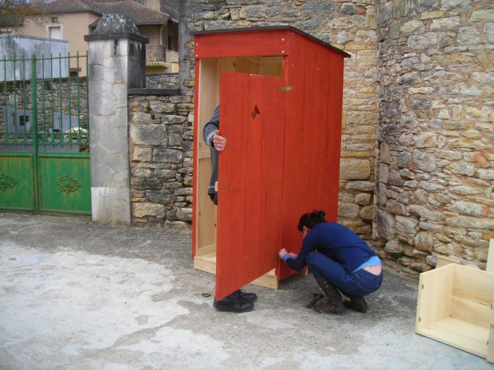 Kit De Fabrication Toilettes Sèches Extérieur, Wc dedans Fabrication Toilette Seche Exterieur