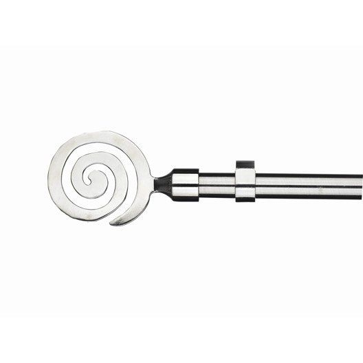 Kit De Tringle À Rideau Spirale Inspire, Diam. 19 Mm, Long tout Tringle Rideau 350 Cm