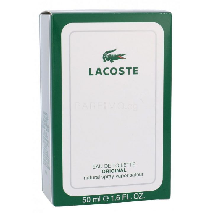 Lacoste Original Eau De Toilette За Мъже 50 Ml | Parfimo.bg encequiconcerne Lacoste Original Eau De Toilette