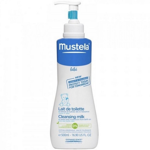 Lait De Toilette 500Ml Mustela | La Redoute serapportantà Mustela Lait De Toilette 500Ml