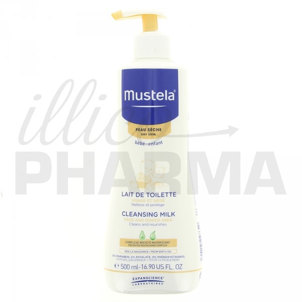 Lait De Toilette 500Ml – Mustela – Nettoyants, Eaux concernant Mustela Lait De Toilette 500Ml